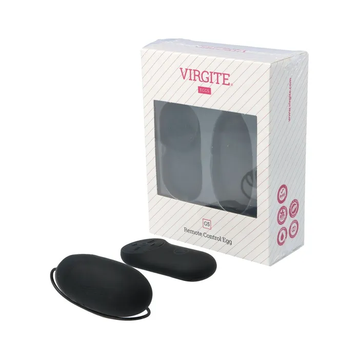Uovo Vibrante Virgite Nero | Virgite Vibrators Uovo Vibrante Virgite Nero | Virgite Vibrators