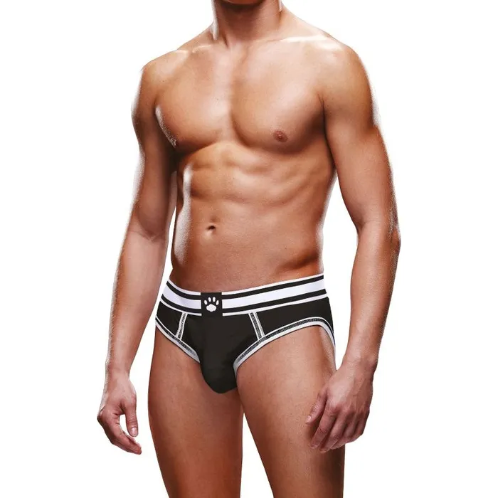 Anal | Prowler Prowler Open Back Brief White/Black
