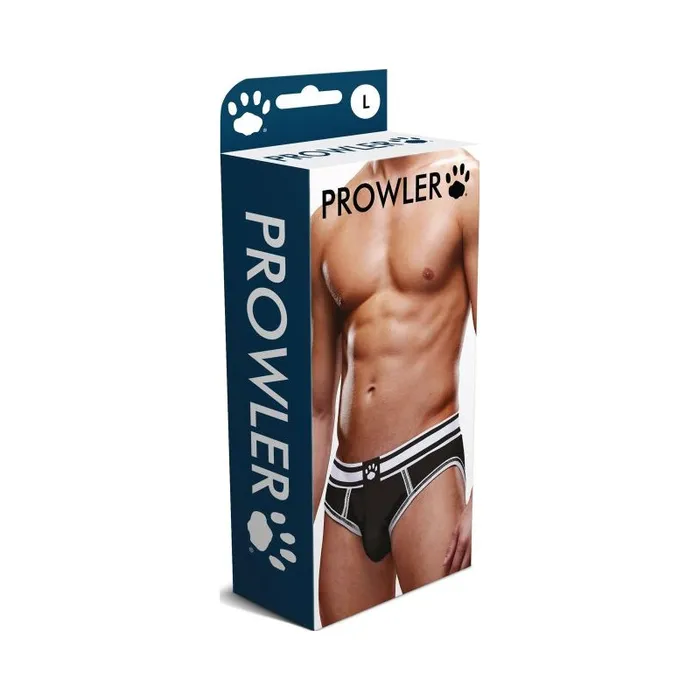Anal | Prowler Prowler Open Back Brief White/Black