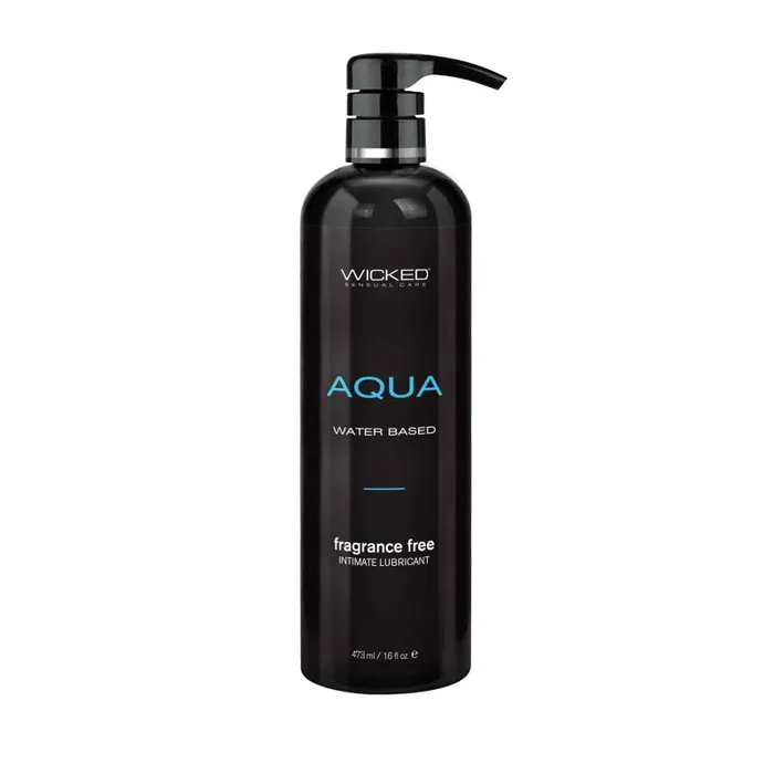 Aqua Lube Water Based 16 Oz | Wicked Sensual Care Vibrators