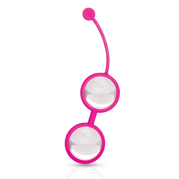 Bodywand Squeeze Crystal Kegel Toner - Glass Weighted Kegel Balls Set | Bodywand Female Sex Toys