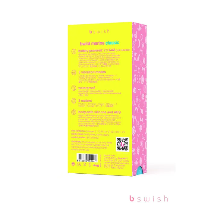 Bwild Classic Marine - Guava-(bscwm1467) | Bswish Vibrators Bwild Classic Marine - Guava-(bscwm1467) | Bswish Vibrators