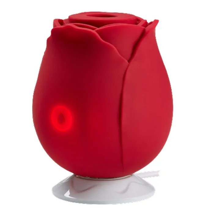 Cloud 9 Novelties Vibrators | Rose Suction Stimulator - Red Cloud 9 Novelties Vibrators | Rose Suction Stimulator - Red