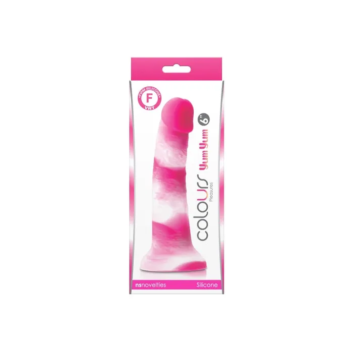 Dildos | Colours - Pleasures - Yum Yum 6 In. Dildo - Pink - Nsnovelties Dildos | Colours - Pleasures - Yum Yum 6 In. Dildo - Pink - Nsnovelties