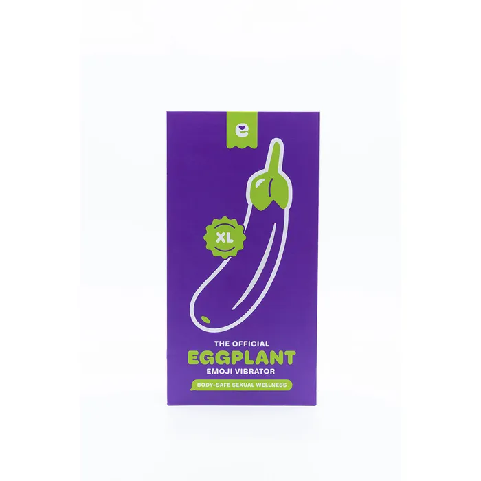 Emojibator Female Sex Toys | Eggplant XL Vibrator by Emojibator: Pleasure Upgrade