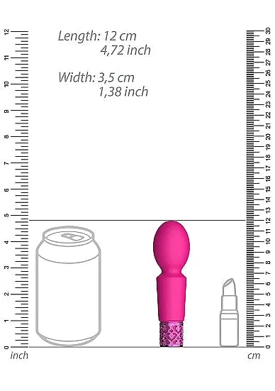 Female Sex Toys | Shots America Royal Gems Brilliant Rechargeable Silicone Bullet Pink