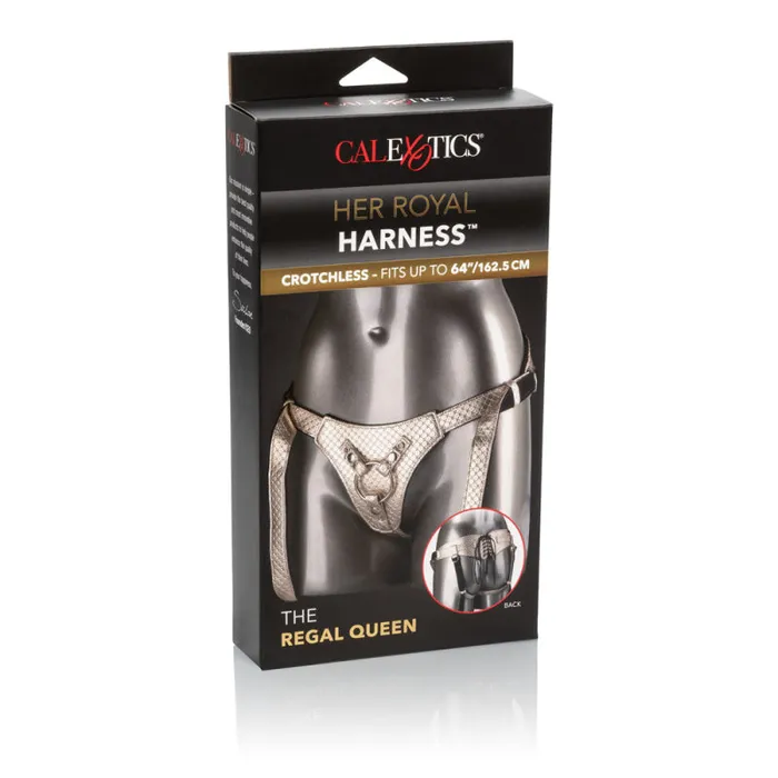Her Royal Harness the Regal Queen - Gold | CalExotics Female Sex Toys