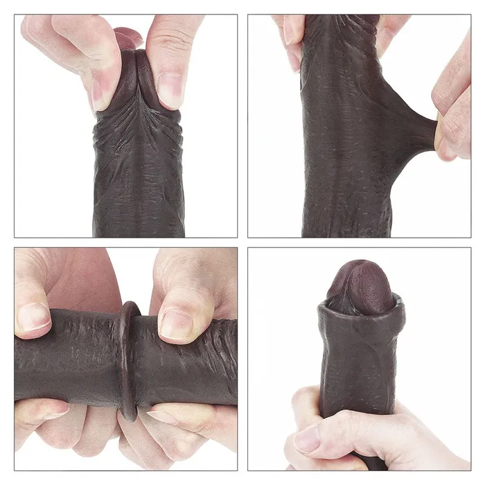 Lovetoy Dildos | Sliding Skin Dual Layer Dong-(lv317011) Lovetoy Dildos | Sliding Skin Dual Layer Dong-(lv317011)