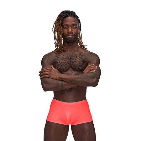Male Power Lingerie Male Sex Toys Male Power Barely There Mini Short Coral L