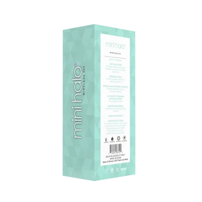 Mini Halo Wireless 20x - Minty Green | Voodoo Toys Female Sex Toys