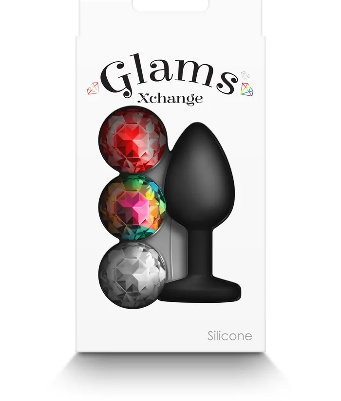 NS Novelties Glams Xchange Round Plug | Anal