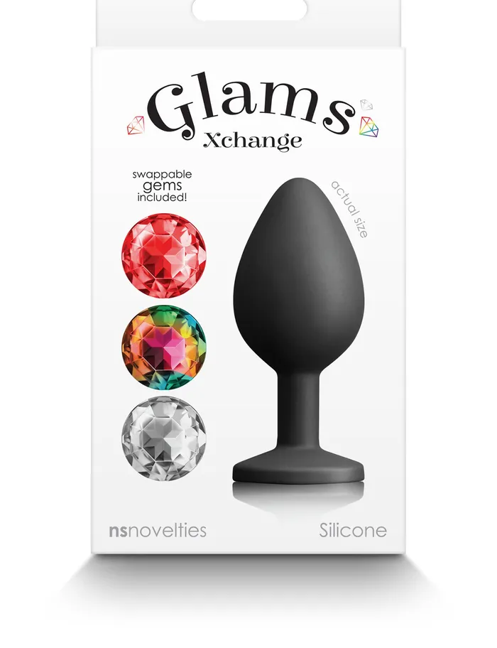 NS Novelties Glams Xchange Round Plug | Anal