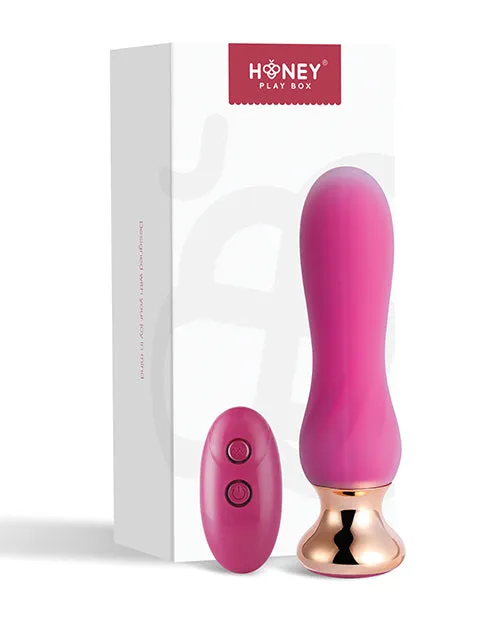 Pink Holic Curved Remote Vibrating Anal Plug | Uc Global Trade INChoney Play B Anal