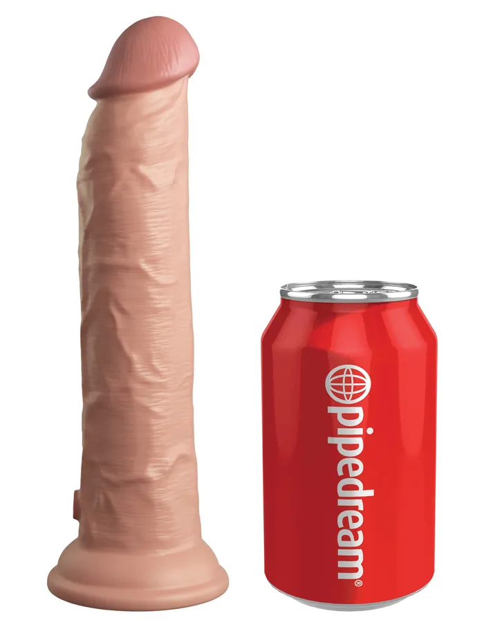 Pipedream Dildos | King Cock Elite 9 Inch Silicone Dual Density  Cock - Light