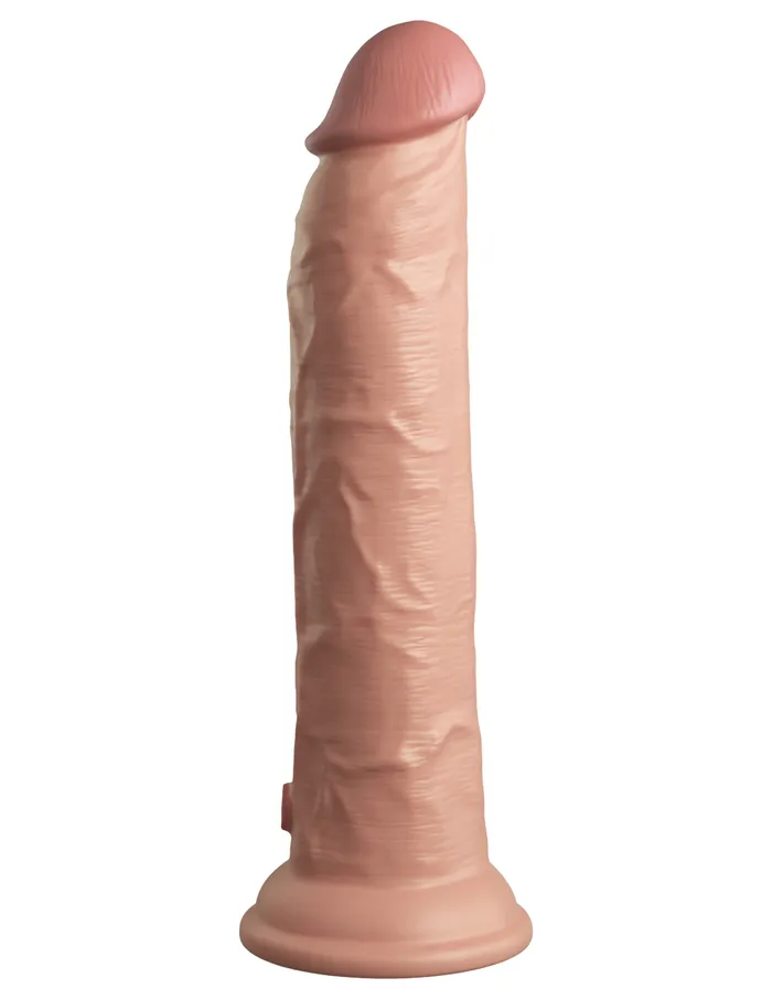 Pipedream Dildos | King Cock Elite 9 Inch Silicone Dual Density  Cock - Light
