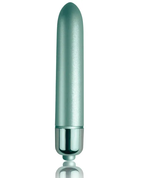 Rocks Off Vibrators | VelvetSensation Aqua Blue 90mm Bullet Vibrator