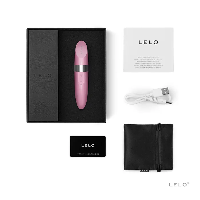 Vibrators | LELO LELO Mia 2  Waterproof and Rechargable Lipstick Vibe - Pink