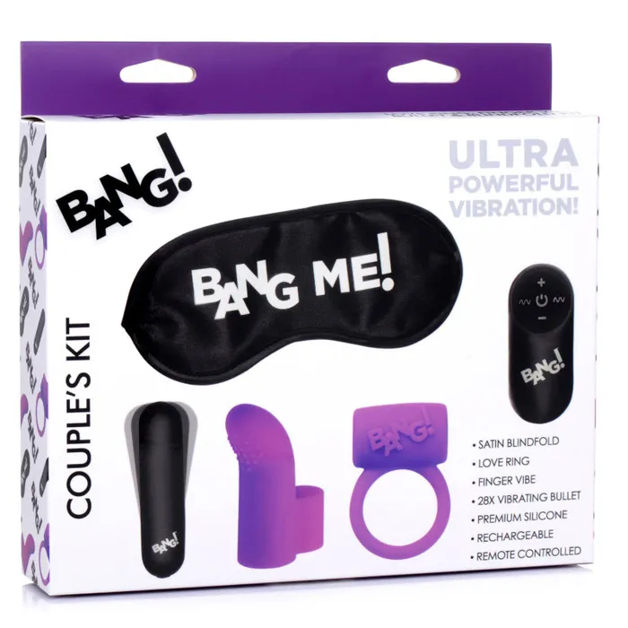 Xr Brands Bang Vibrators | Bang Couple's Kit - Purple Xr Brands Bang Vibrators | Bang Couple's Kit - Purple
