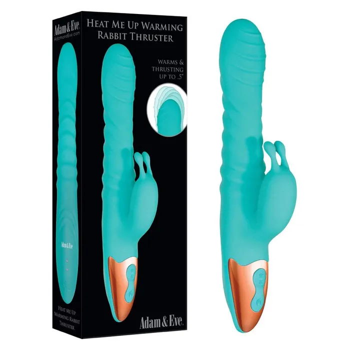 Adam Eve Female Sex Toys Adam Eve HEAT ME UP Warming Rabbit Thruster