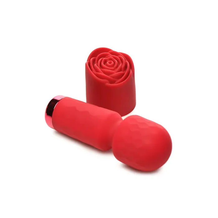 Bloomgasm Pleasure Rose Petite Wand XR Brands Vibrators