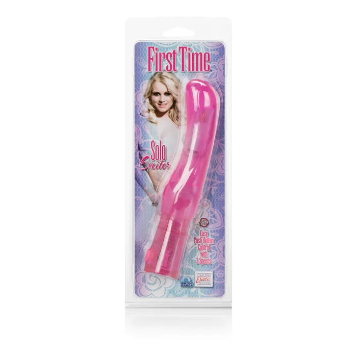 California Exotic First Time Solo Exciter Pink Vibrators
