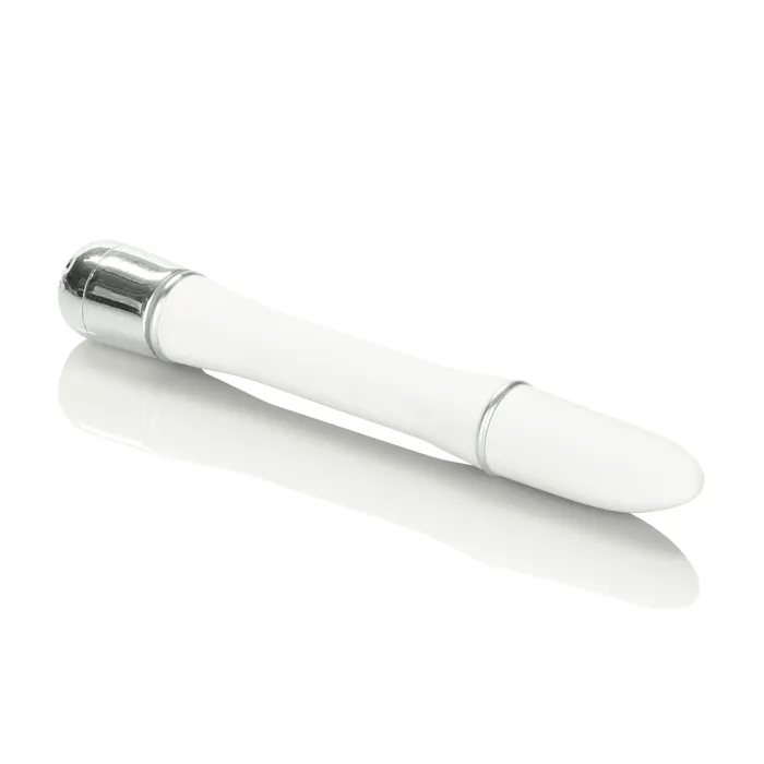 California Exotic Vibrators Lulu Satin Touch Vibe White