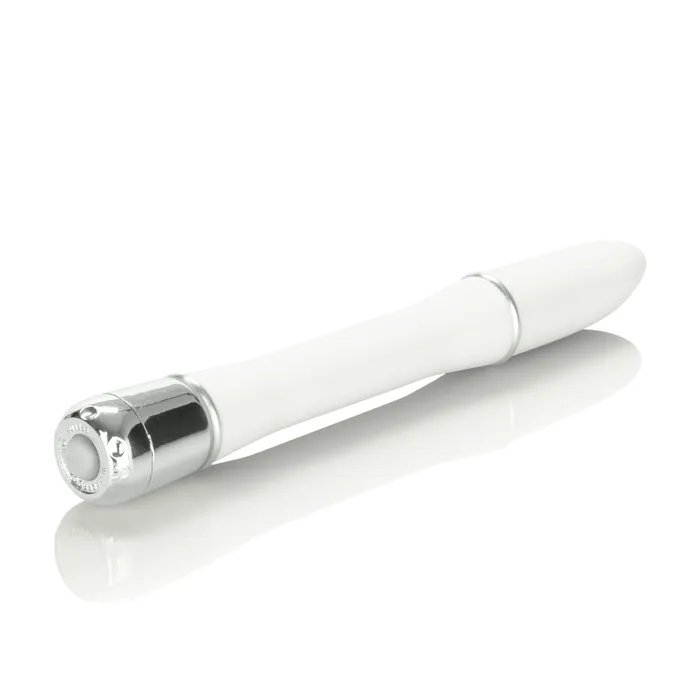 California Exotic Vibrators Lulu Satin Touch Vibe White