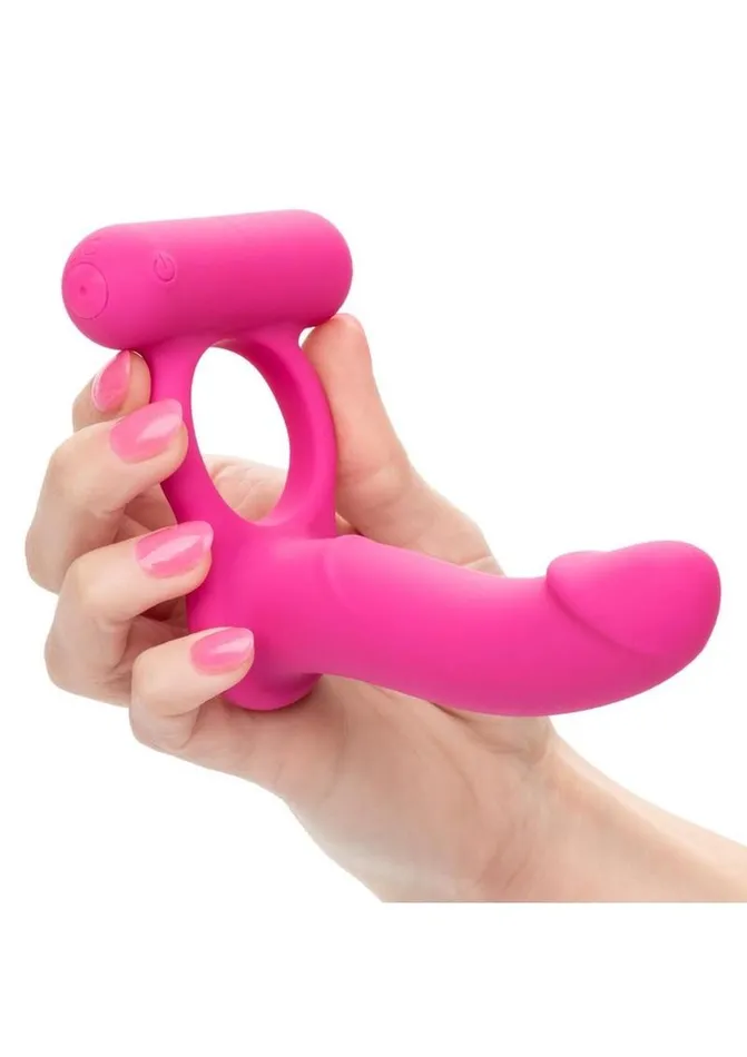 Couples Enhancers Female Sex Toys Silicone Rechargeable Double Diver Couples Ring