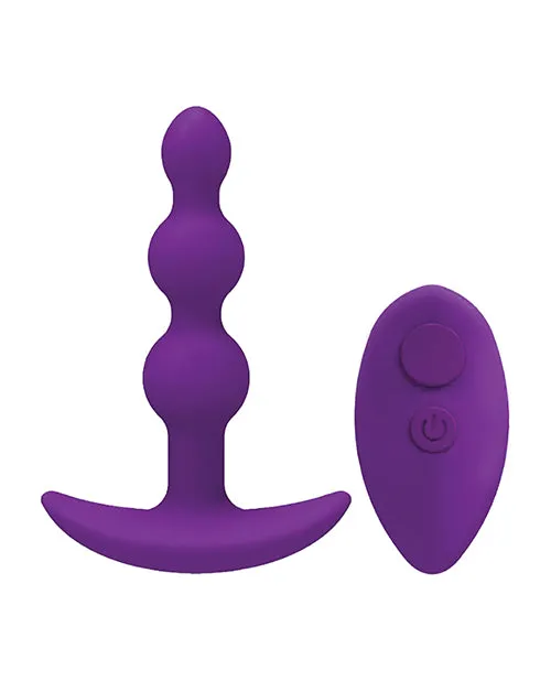 Doc Johnson Anal A Play Shaker Rechargeable Silicone Anal Plug Wremote