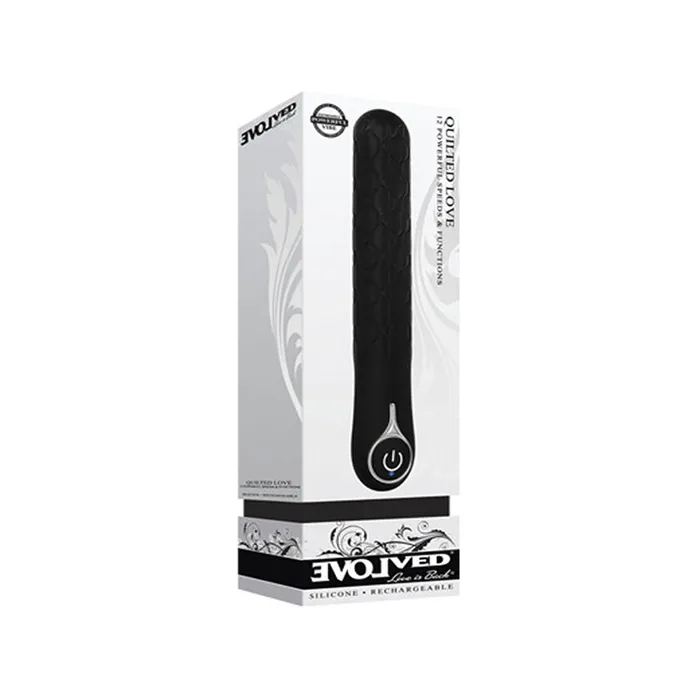 Evolved Quilted Love Vibrator Evolved Vibrators