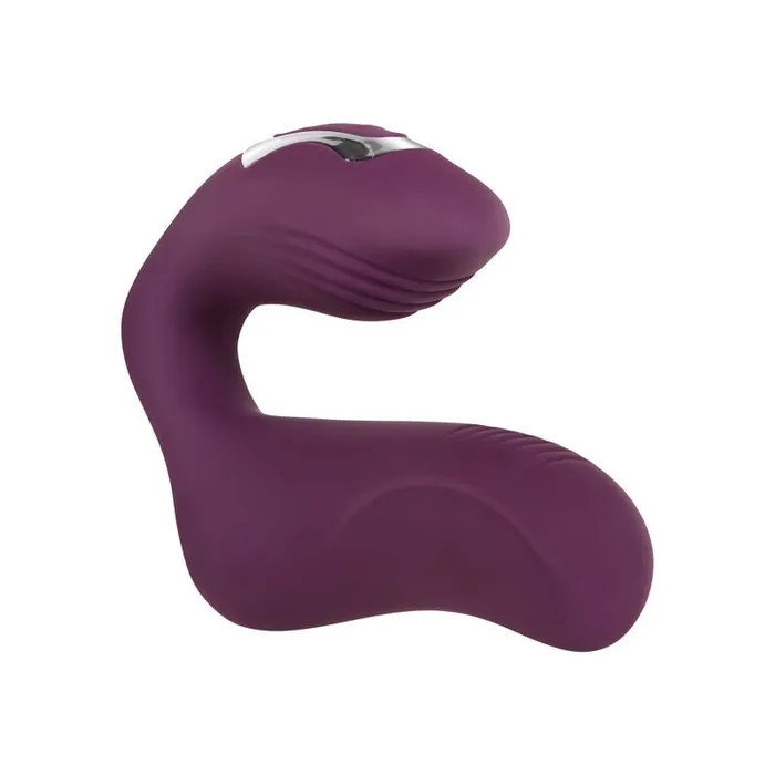 Evolved Vibrators Evolved Helping Hand Purple USB Rechargeable Dual Finger Stimulator