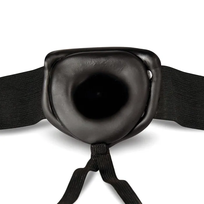 Female Sex Toys Blush Novelties Dr Skin 6 Inch Hollow Strap on Black