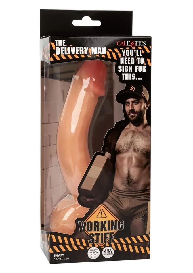 Female Sex Toys Working Stiff Working Stiff The Delivery Man Realistic Posable Dildo with Suction Cup