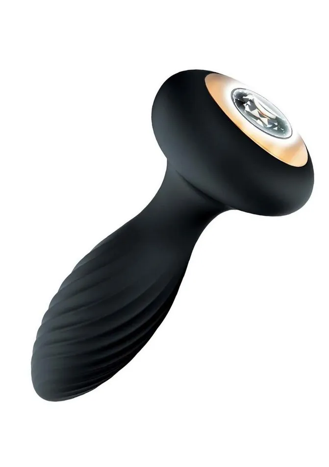 Goddess Diamond Vibrating Rechargeable Silicone Plug Goddess Anal