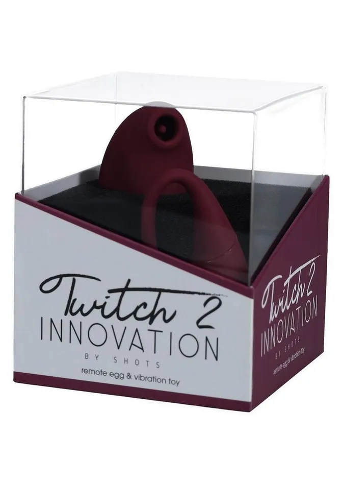 Innovation Female Sex Toys Twitch 2 Silicone Rechargeable Suction and Flapping Vibrator with Remote Control Egg Innovation Female Sex Toys Twitch 2 Silicone Rechargeable Suction and Flapping Vibrator with Remote Control Egg