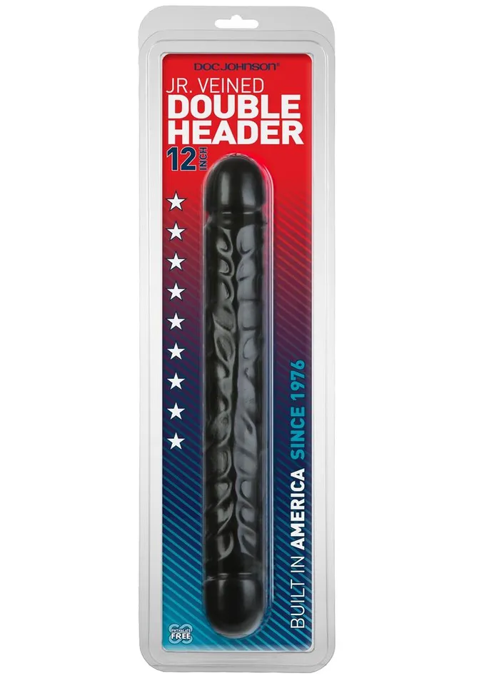 Jr Veined Double Header Dildo Doc Johnson Dildos