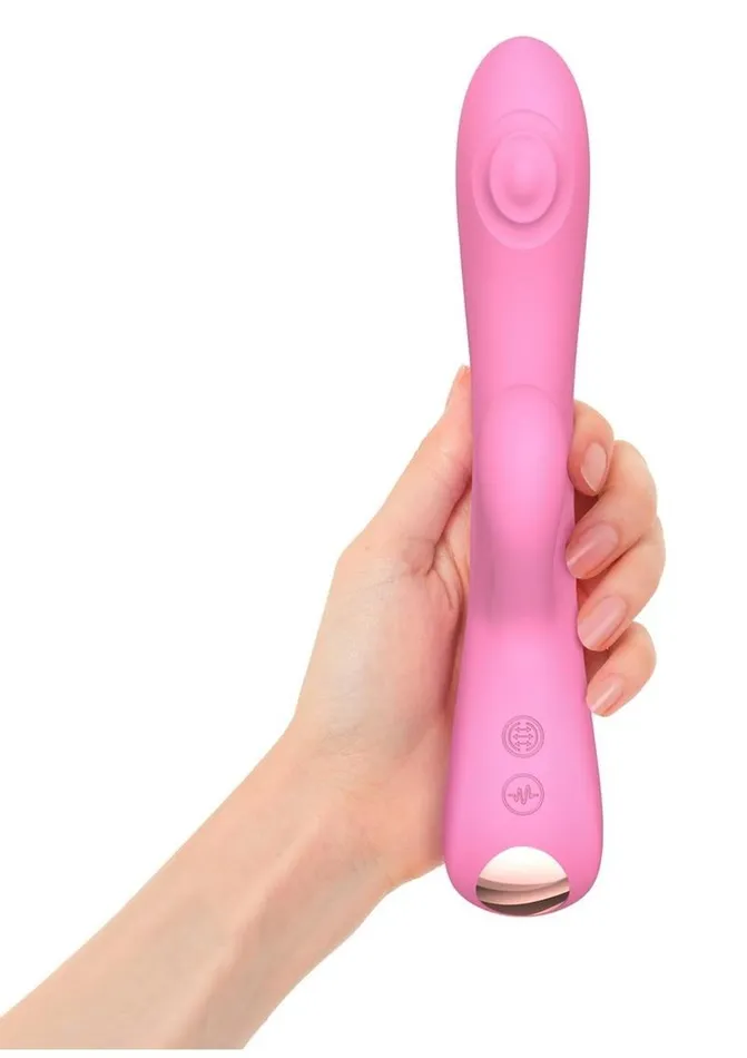 Love to Love Female Sex Toys Bunny and Clyde Rechargeable Silicone Rabbit Vibrator