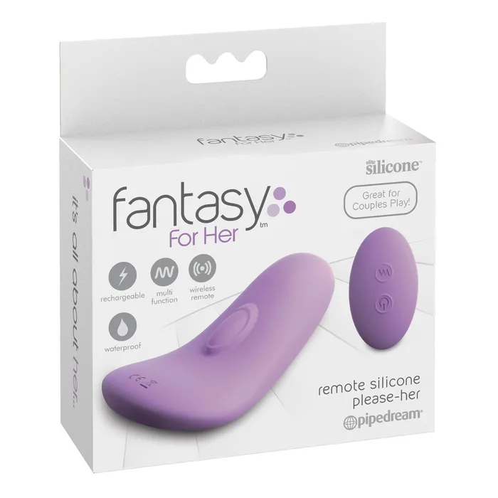 Pipedream Female Sex Toys Fantasy for Her Remote Silicone PleaseHer