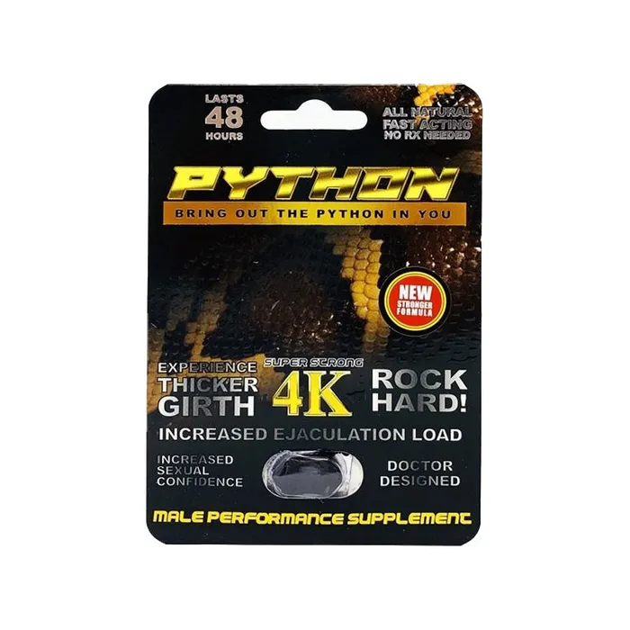 Python Python 4K Supplement Vibrators