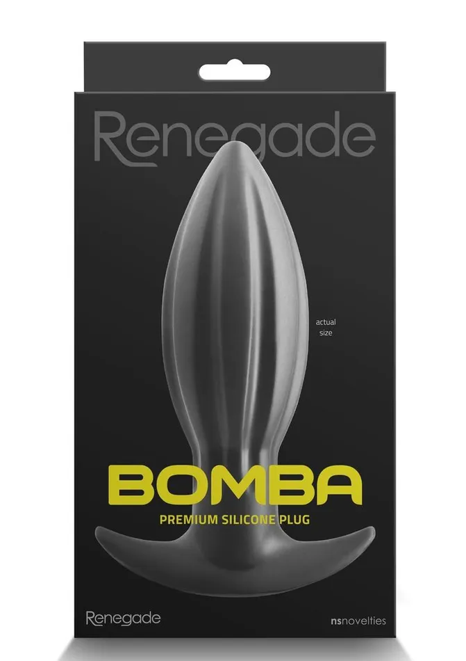 Renegade Bomba Silicone Anal Plug Renegade Male Sex Toys