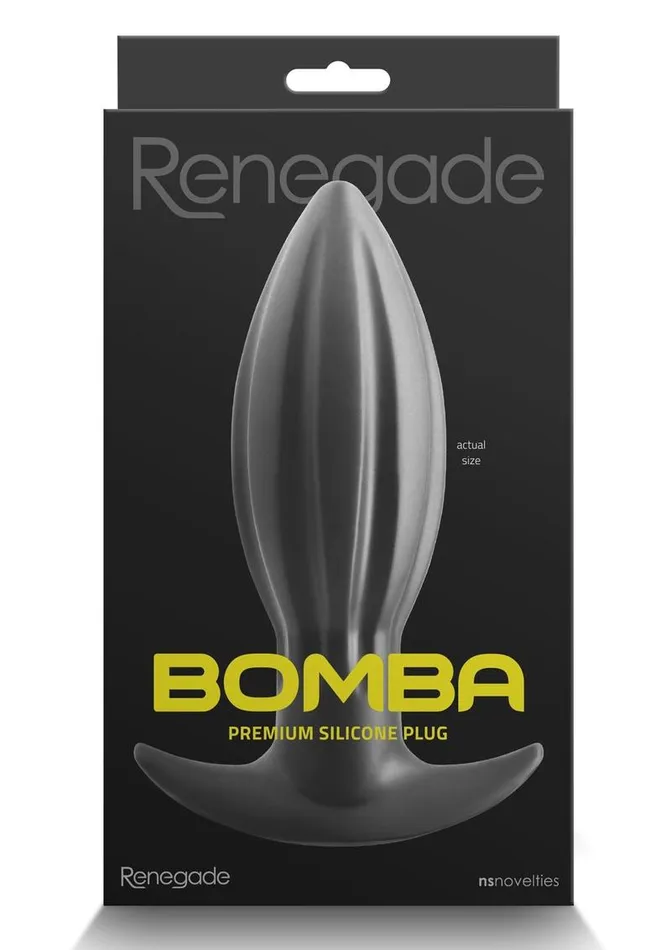 Renegade Bomba Silicone Anal Plug Renegade Male Sex Toys