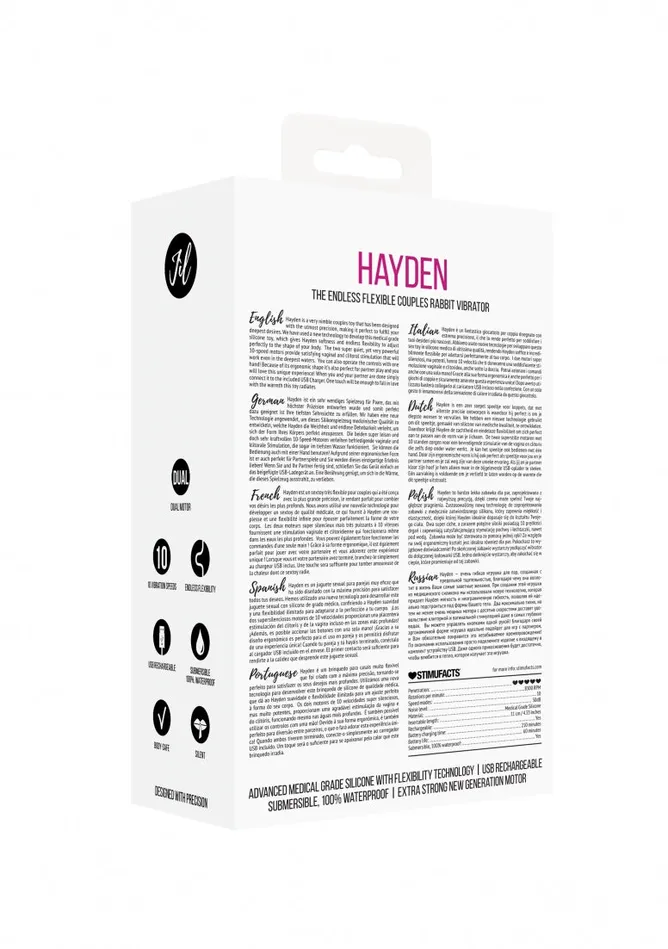 Shots Jl Vibrators Hayden Pink