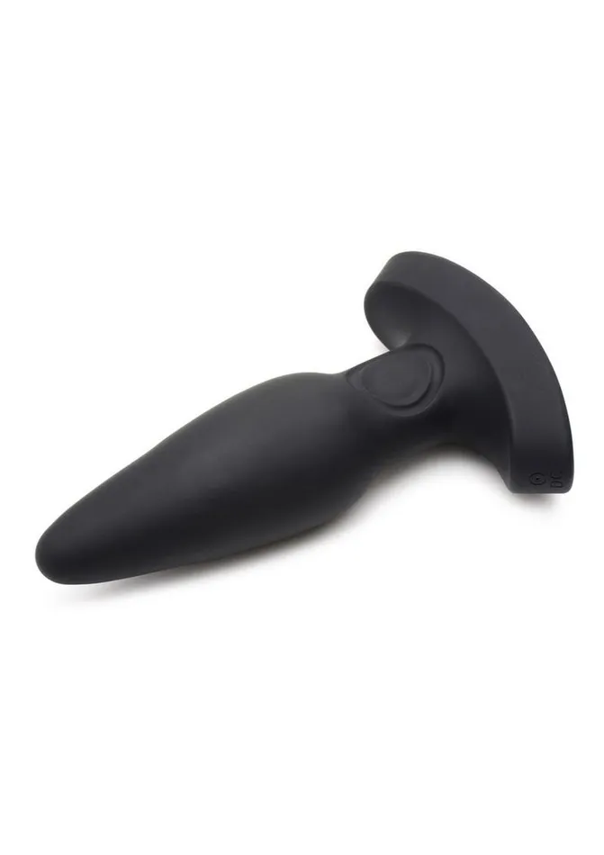 Thunder Plugs Male Sex Toys Thunder Plugs 25x Pulsing and Vibrating Rechargeable Silicone Plug with LCD Remote