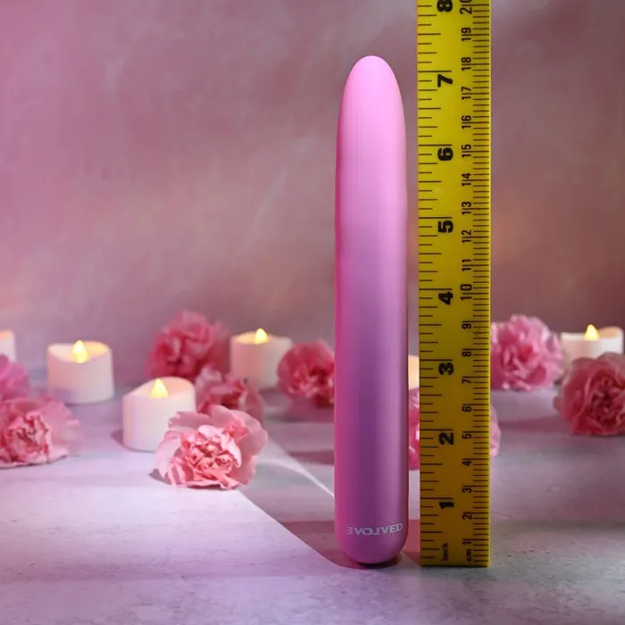 Vibrators Evolved Evolved CARNATION Pink 188 cm USB Rechargeable Vibrator Vibrators Evolved Evolved CARNATION Pink 188 cm USB Rechargeable Vibrator