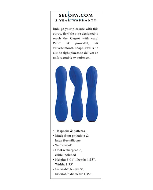 Vibrators Evolved Novelties INC Selopa Sapphire G Blue