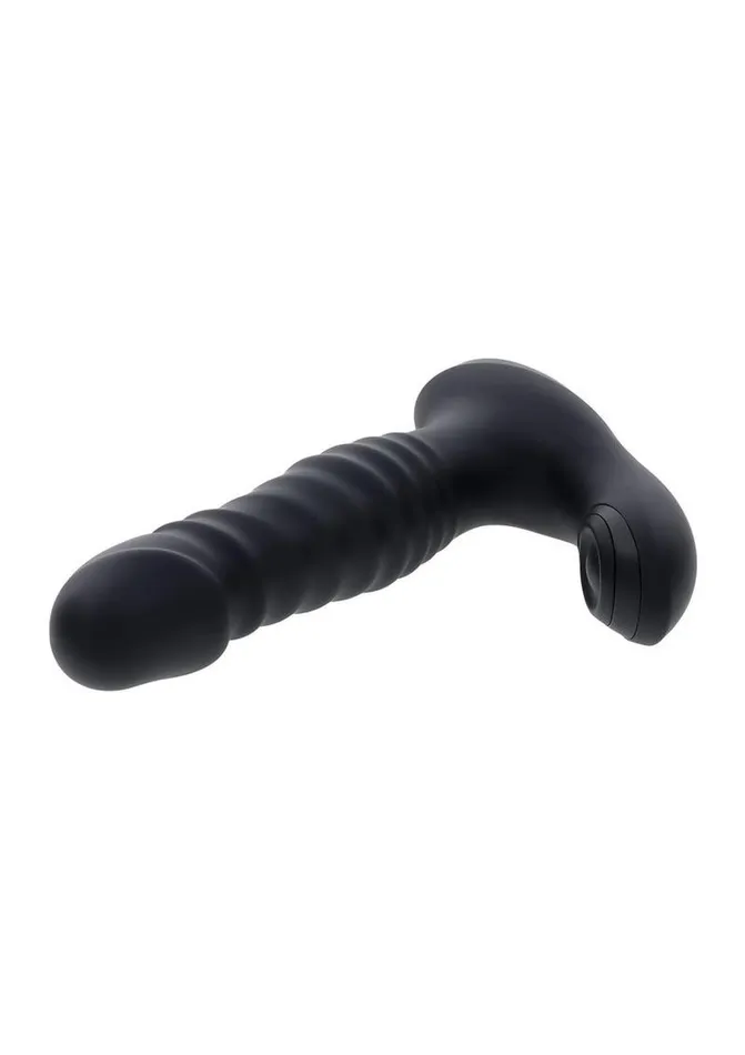 Zero Tolerance Zero Tolerance Striker Rechargeable Silicone Thrusting Anal Vibrator with Remote Control Female Sex Toys